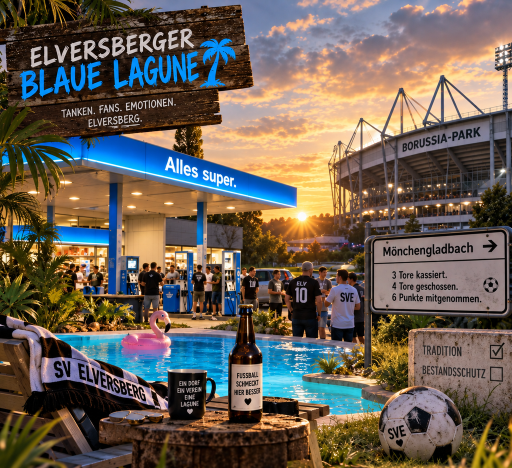Alles super an der Tanke und in Gladbach